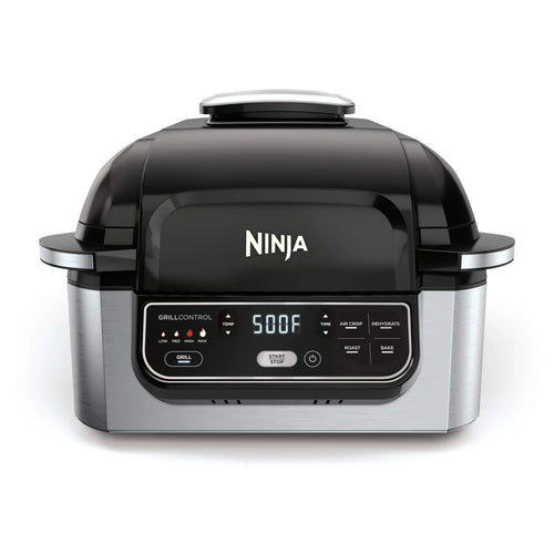 Foodi AG400 5-in-1 Indoor Electric Countertop Grill with 4-Quart Air Fryer