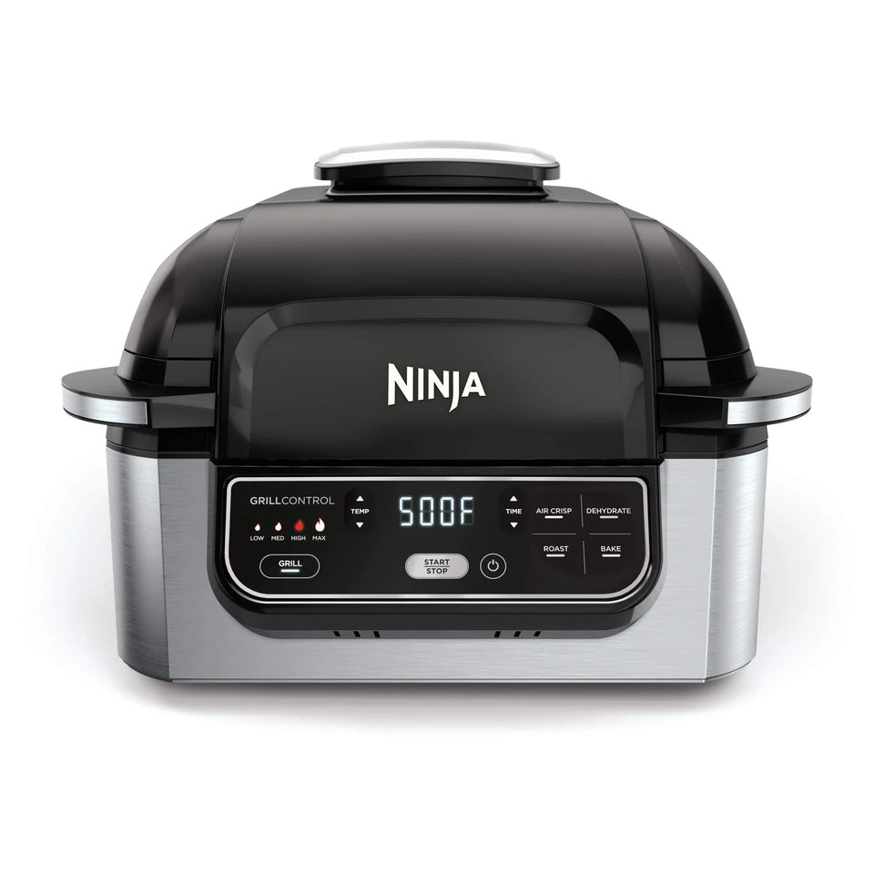 Foodi AG400 5-in-1 Indoor Electric Countertop Grill with 4-Quart Air Fryer