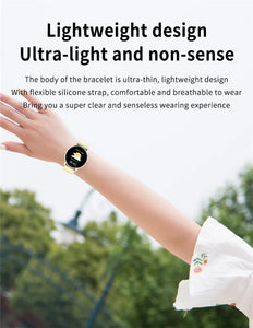 LIGE 2023 New Smart Watch Men Full Touch Screen Sport Fitness Watch IP67 Waterproof Bluetooth For Android ios smartwatch Men+box