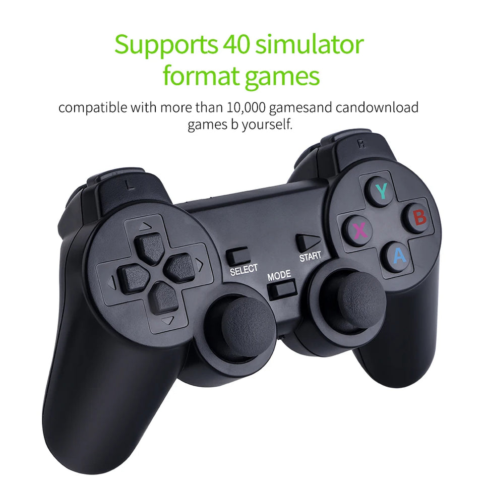 Video Game Console 64G Built-in 10000 Games Retro handheld Game Console Wireless Controller Game Stick For Best Kid Xmas Gift