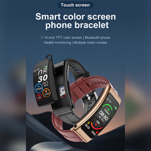 K13 Smart Watch With Bluetooth-compatible Earphone 2-in-1 Smart Smartwatch Pedometer Sports Bracelet