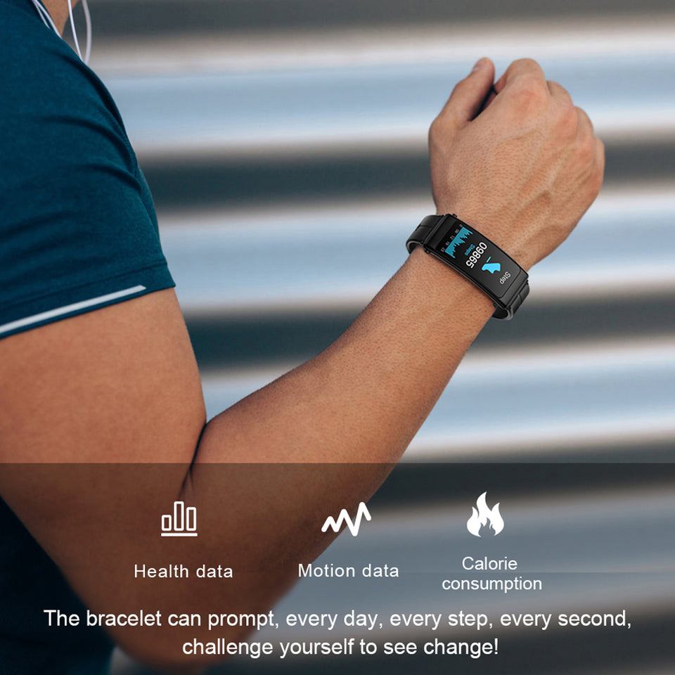 K13 Smart Watch With Bluetooth-compatible Earphone 2-in-1 Smart Smartwatch Pedometer Sports Bracelet