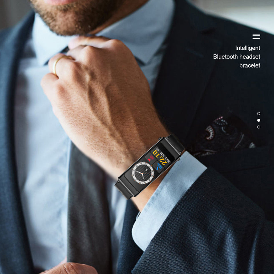 K13 Smart Watch With Bluetooth-compatible Earphone 2-in-1 Smart Smartwatch Pedometer Sports Bracelet