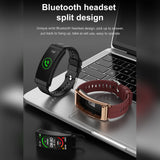 K13 Smart Watch With Bluetooth-compatible Earphone 2-in-1 Smart Smartwatch Pedometer Sports Bracelet