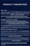 NEW X80 Portable Game Console 7-inch HD Large Screen Arcade PS1 Emulator Multi-function Nostalgia Classic PSP Handheld Game