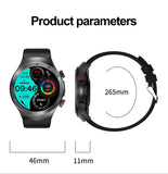 2024 New Non-invasive Blood glucose Smart Watch Blood pressure Blood lipids Uric acid AMOLED HD Screen Laser therapy Smartwatch