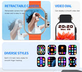 4G Smart Watch Android SIM Card  with Camera Whatsapp Notification Answer Call Custom Watchface Weather Smartwatch VS S9 Ultra