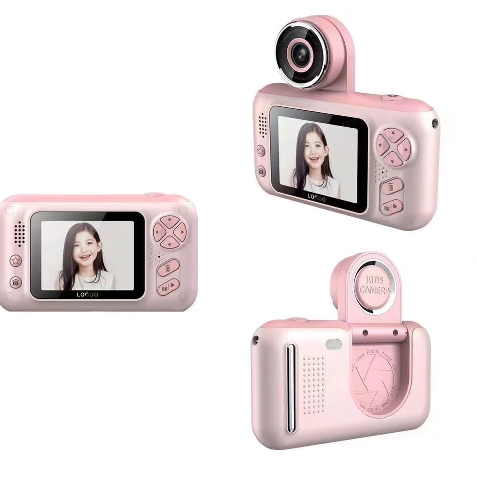 New Kids Camera 1080P Handheld 2.4 Inch HD Screen Childrens Digital Camera Video Recorder Toys for Kids Baby Girl Birthday Gift