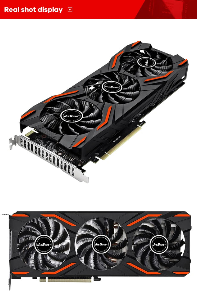 JIESHUO NVIDIA P104 100 4GB 1920SP Graphics card for Mining 16nm GDDR5X GPU 256-bit P104 100 4g KAS RVN CFX Eth (Slight rust)