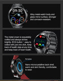 Laser Treatment Three High Smart Watch ECG Blood Glucose Smartwatch Body Temperature Bluetooth Call Clock 2024 New Medical Grade