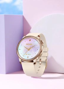 V65 Smartwatch Women 1.32 inch AMOLED Bluetooth Call Smart Watch Custom Dial Watches Heart Rate Tracker For Android iOS Watches