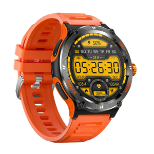 2024 new Smart Watch Men KT76 Sport Smart watches For Men Woman LED Flashlight Compass Bluetooth Call Heart Rate 3ATM Waterproof