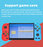 WALKGAMER new 5.1-inch double play video handheld game console 12000 game portable emulator arcade retro gaming  mp4 game device