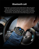 3ATM Waterproof AMOLED Bluetooth Call Smart Watch Men 600Mah Large Battery 100+ Sport GPS Fitness tracker Smartwatch Man 2024NEW