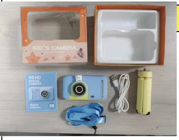New Kids Camera 1080P Handheld 2.4 Inch HD Screen Childrens Digital Camera Video Recorder Toys for Kids Baby Girl Birthday Gift