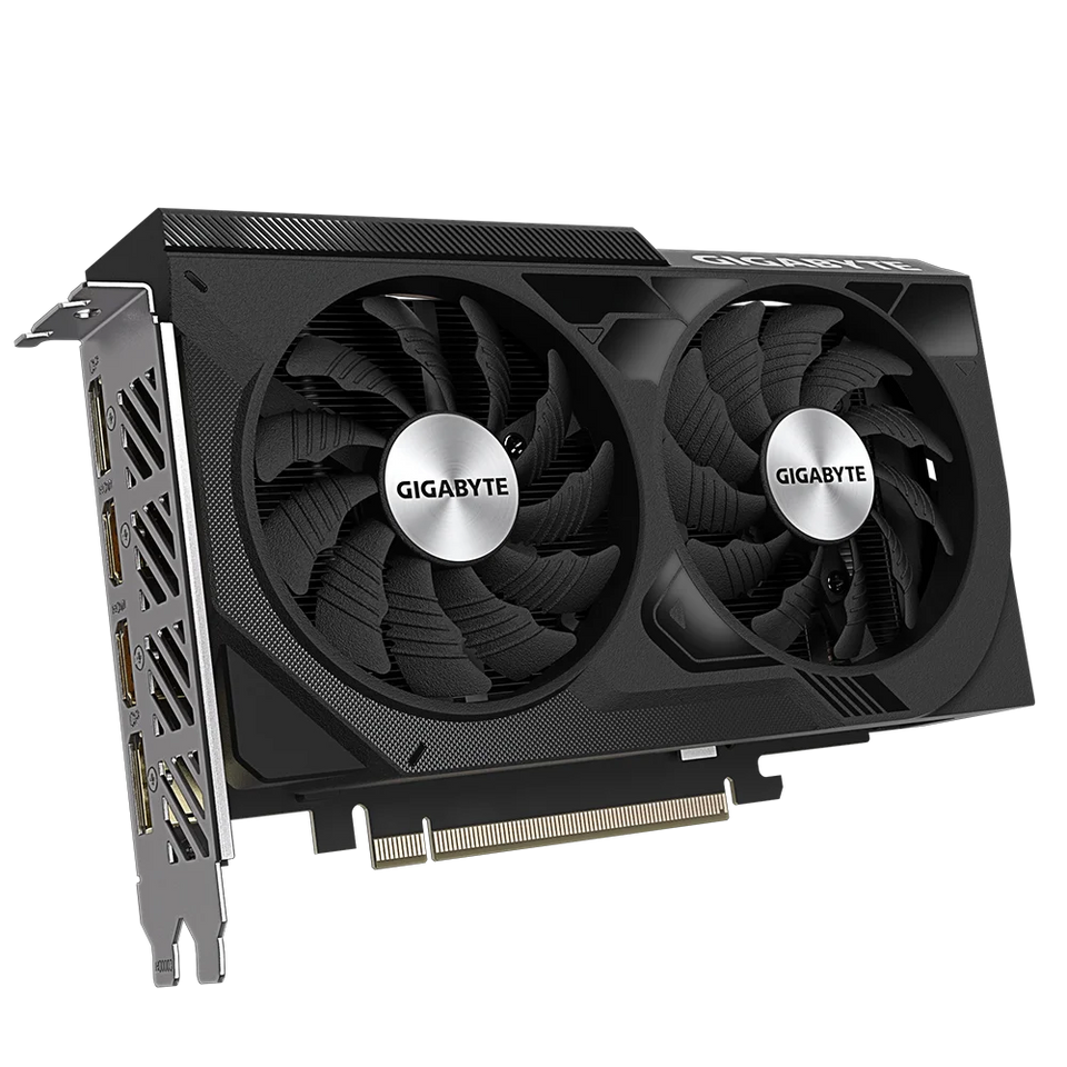 GIGABYTE GeForce RTX 4060 WINDFORCE OC 8G 2023 Gaming New Graphic Card GDDR6 RTX4060 8G Nvidia GPU Video Cards 8Pin 128 Bit