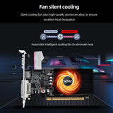 GT730 4GB DDR3 128Bit/64Bit Graphics Card with HDMI VGA DVI Port PCI-E2.0 16X Computer Graphics Video Card GT610 for Office/Home