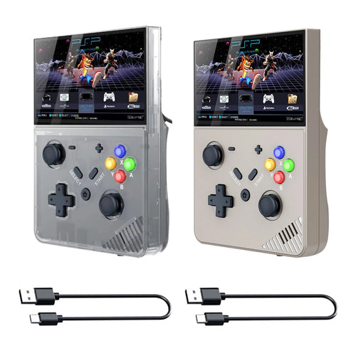 M18 Retro Handheld Game Console 4.3-Inch LCD Screen Hand Held Video Games System Ideal Gift For Kids Game Lovers