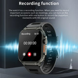 3ATM Waterproof AMOLED Bluetooth Call Smart Watch Men 600Mah Large Battery 100+ Sport GPS Fitness tracker Smartwatch Man 2024NEW
