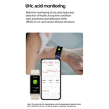 TK71pro Smart Watches For Men Women 1.47" Screen Fitness Tracker Heart Rate Blood Glucose Monitor IP68 Waterproof Smartwatch