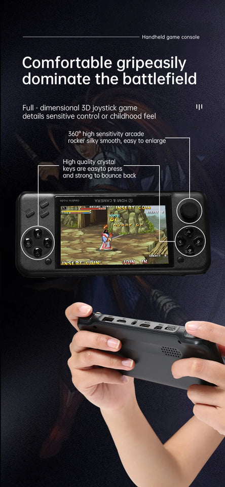 XY-10  4.3 inch Game Console Portable Camera MP5 LCD Rechargeable Handheld Doubles game machine 8G 10000+games  Children's Gifts