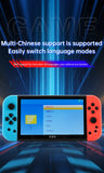 NEW X80 Portable Game Console 7-inch HD Large Screen Arcade PS1 Emulator Multi-function Nostalgia Classic PSP Handheld Game