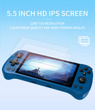 Gamehero POWKIDDY X55 5.5 INCH 1280*720 IPS Screen RK3566 Handheld Game Console Open-Source Retro Console Children's gifts