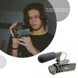 2024 New D100 1080P Video Camera Camcorder 16 X Digital Zoom Camera With Microphone Wide Angle Lens Digital Camera Recorder Set