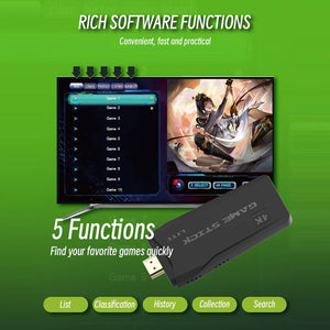 Y3 Lite Handheld Game Console 2.4G Wireless Console Game Stick Portable 4k HD Video Game Console Built-in 10000 Games For FC/GBA