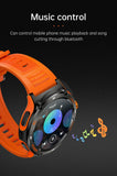 2024 new Smart Watch Men KT76 Sport Smart watches For Men Woman LED Flashlight Compass Bluetooth Call Heart Rate 3ATM Waterproof