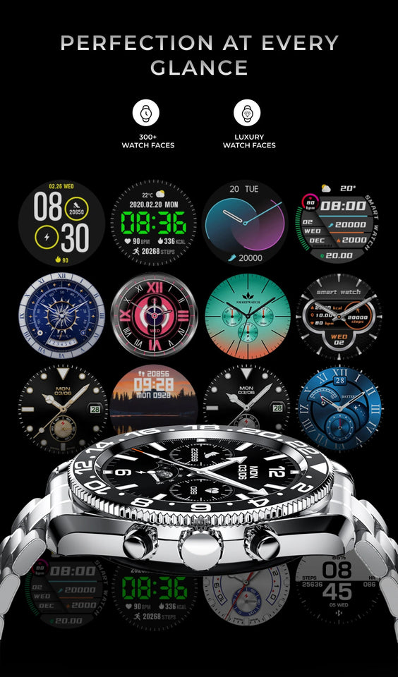 Aiweile AW35 High-end Luxury Man Watch Smart Watch Waterproof Bluetooth Call Digital Sport Business Original pk gts 3 vibe 7 pro