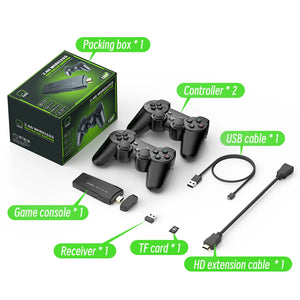 Y3 Lite Handheld Game Console 2.4G Wireless Console Game Stick Portable 4k HD Video Game Console Built-in 10000 Games For FC/GBA
