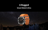 Zordai For Samsung Galaxy Watch Ultra GPS Track Smart Watch Men Amoled Always Display Body Temperature Clock BT Talk Smart Watch