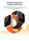 3ATM Waterproof AMOLED Bluetooth Call Smart Watch Men 600Mah Large Battery 100+ Sport GPS Fitness tracker Smartwatch Man 2024NEW