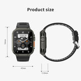 3ATM Waterproof AMOLED Bluetooth Call Smart Watch Men 600Mah Large Battery 100+ Sport GPS Fitness tracker Smartwatch Man 2024NEW