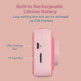 1080P Kids Digital Camera Dual Lens 2.4 Inch IPS Screen Interesting Games Birthday Christmas Gift for Boys Girls