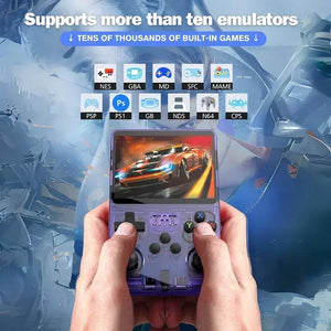 R36S Retro Handheld Game Console 3.5 inch 20000+ Games Preinstalled Emulator Linux System Open Source Portable Games Consoles
