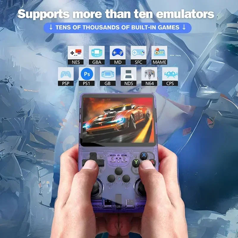 R36S Retro Handheld Game Console 3.5 inch 20000+ Games Preinstalled Emulator Linux System Open Source Portable Games Consoles