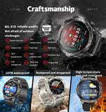 2024New For Huawei Xiaomi GPS Motion Trajectory Smart Watch Men Ultra HD AMOLED Screen Large Battery Bluetooth Call SmartWatches