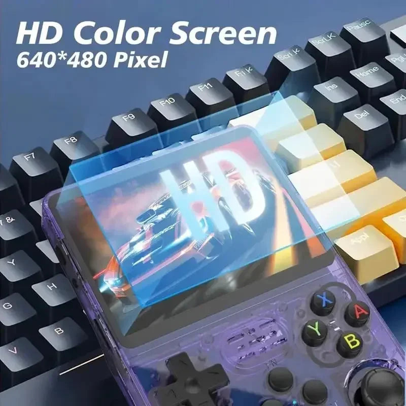 R36S Retro Handheld Game Console 3.5 inch 20000+ Games Preinstalled Emulator Linux System Open Source Portable Games Consoles
