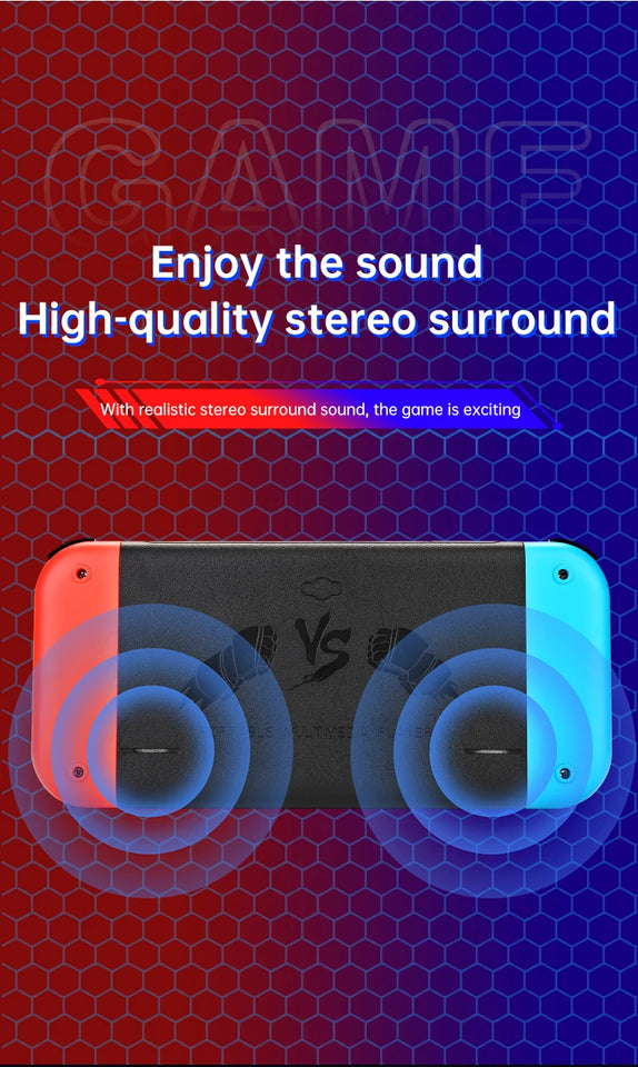 NEW X80 Portable Game Console 7-inch HD Large Screen Arcade PS1 Emulator Multi-function Nostalgia Classic PSP Handheld Game