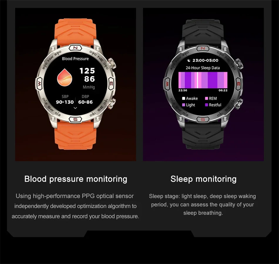 2024New For Huawei Xiaomi GPS Motion Trajectory Smart Watch Men Ultra HD AMOLED Screen Large Battery Bluetooth Call SmartWatches