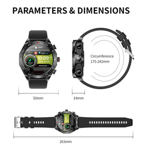 2024 New T95 Smart Watch TWS2 In 1 Bluetooth Earphones HIFI 9D Sound Quality With Built-In Speaker AI Voice Health Monitoring