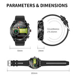 2024 New T95 Smart Watch TWS2 In 1 Bluetooth Earphones HIFI 9D Sound Quality With Built-In Speaker AI Voice Health Monitoring