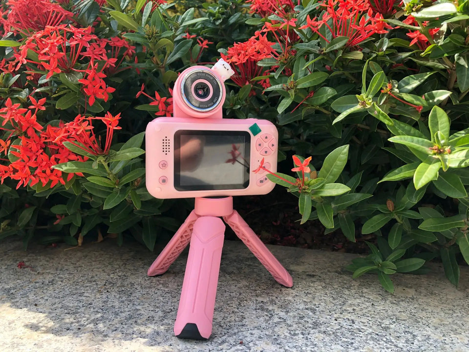 New Kids Camera 1080P Handheld 2.4 Inch HD Screen Childrens Digital Camera Video Recorder Toys for Kids Baby Girl Birthday Gift