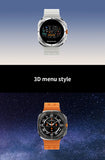 Zordai For Samsung Galaxy Watch Ultra GPS Track Smart Watch Men Amoled Always Display Body Temperature Clock BT Talk Smart Watch