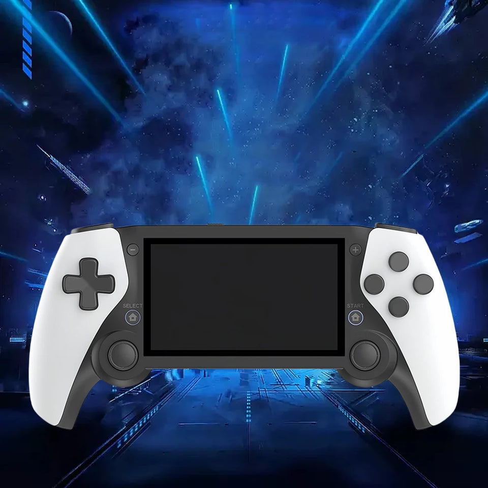 M25 Handheld Game Console Dual Wireless Controller 4.3 Inch 80*272 LCD Screen Handheld Game Player 3D Joystick Gift for PS1 Game