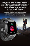 2023 New Full Touch Smart Watch Men For Android Xiaomi Blood Pressure Oxygen Fitness Watch 5 Atm Waterproof Military SmartWatch