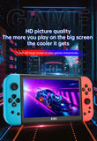 NEW X80 Portable Game Console 7-inch HD Large Screen Arcade PS1 Emulator Multi-function Nostalgia Classic PSP Handheld Game
