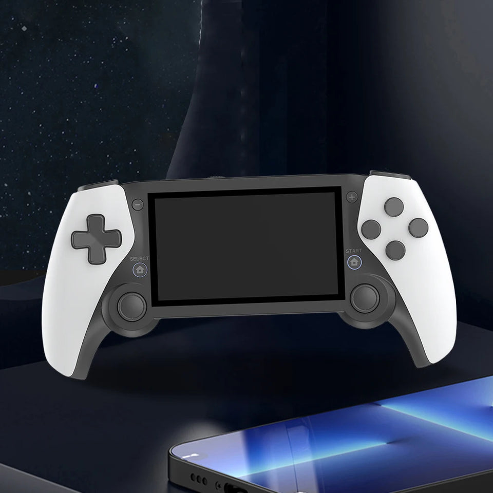 M25 Handheld Game Console Dual Wireless Controller 4.3 Inch 80*272 LCD Screen Handheld Game Player 3D Joystick Gift for PS1 Game